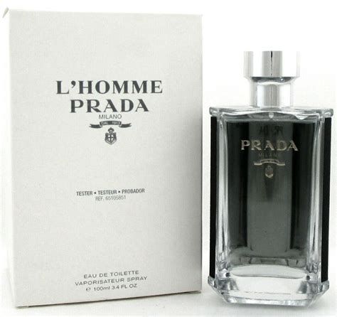 prada l homme tester|Prada l'homme set.